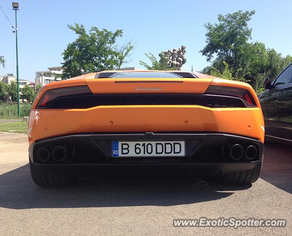 Lamborghini Huracan spotted in Bucharest, Romania