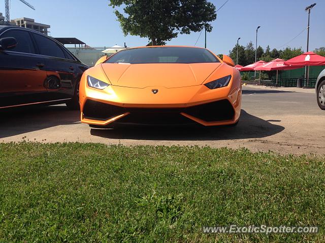 Lamborghini Huracan spotted in Bucharest, Romania