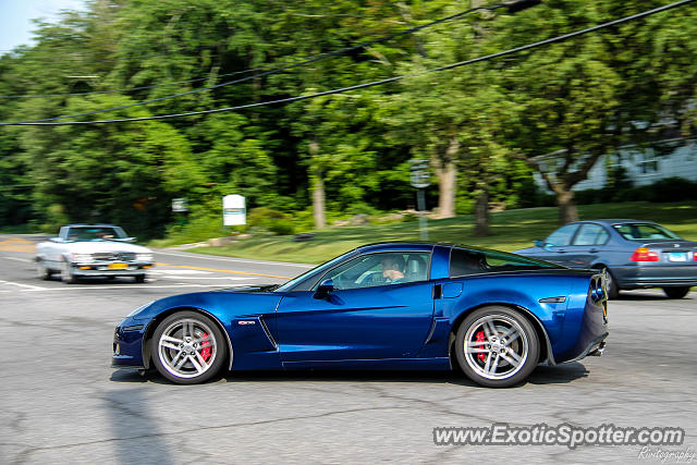 Chevrolet Corvette Z06 spotted in Cross River, New York