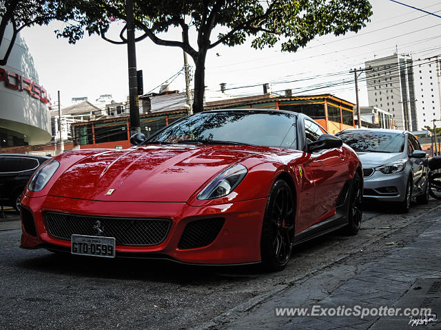 Ferrari 599GTO spotted in São Paulo, Brazil