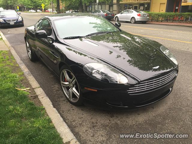 Aston Martin DB9 spotted in Seattle, Washington