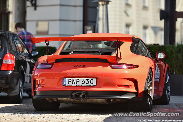 Porsche 911 GT3 spotted in Warsaw, Poland