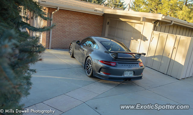 Porsche 911 GT3 spotted in Greenwood V, Colorado