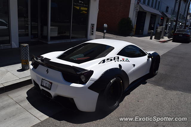 Ferrari 458 Italia spotted in Beverly Hills, California