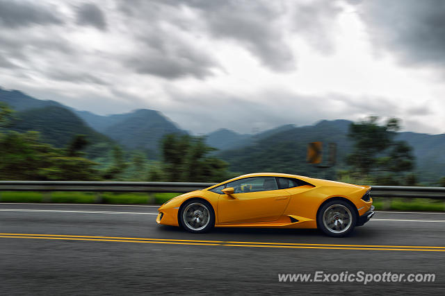 Lamborghini Huracan spotted in New Taipei, Taiwan