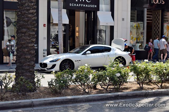 Maserati GranTurismo spotted in Beverly Hills, California