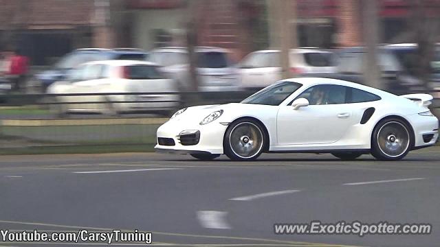 Porsche 911 Turbo spotted in Santiago, Chile