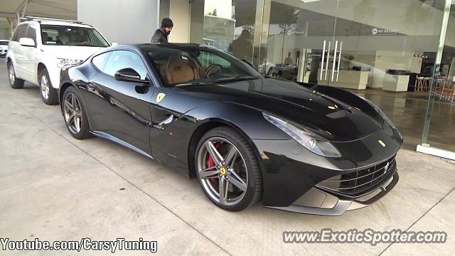 Ferrari F12 spotted in Santiago, Chile