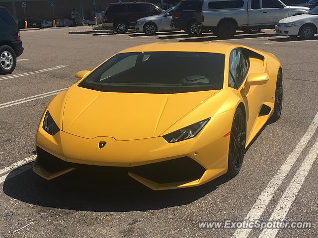 Lamborghini Huracan spotted in Castle rock, Colorado