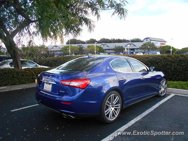 Maserati Ghibli spotted in San Diego, California