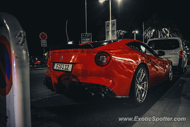 Ferrari F12 spotted in Cannes, France