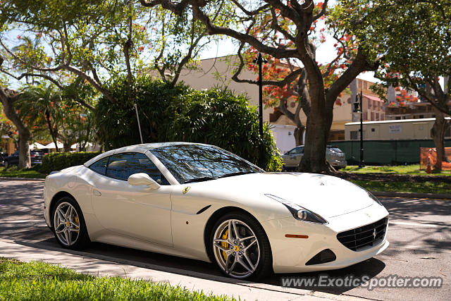 Ferrari California spotted in Naples, Florida