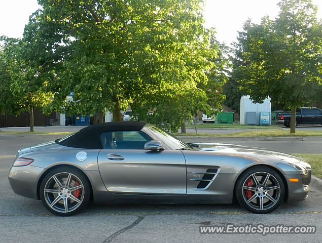 Mercedes SLS AMG spotted in London, Ontario, Canada