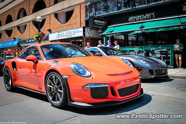 Porsche 911 GT3 spotted in Toronto, Canada