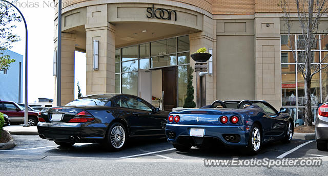 Ferrari 360 Modena spotted in Charlotte, North Carolina