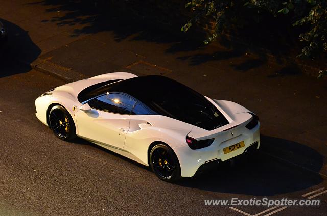 Ferrari 488 GTB spotted in London, United Kingdom