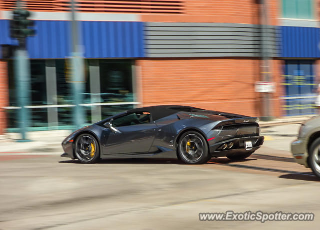 Lamborghini Huracan spotted in Denver, Colorado