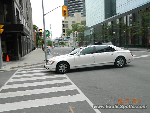 Mercedes Maybach spotted in Toronto, Canada