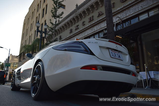 Mercedes SLR spotted in Pasadena, California