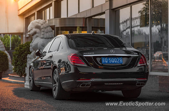 Mercedes Maybach spotted in Beijing, China