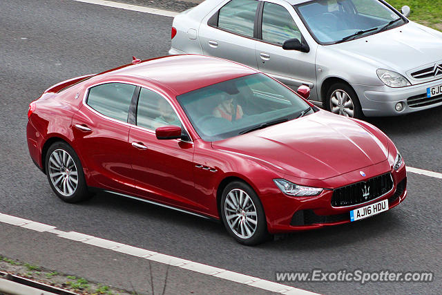 Maserati Ghibli spotted in Cambridge, United Kingdom