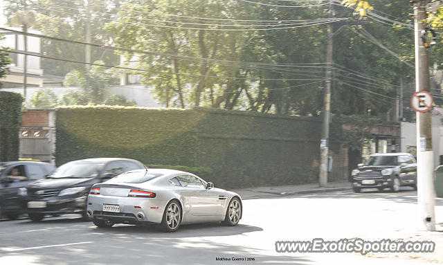 Aston Martin Vantage spotted in São Paulo, Brazil