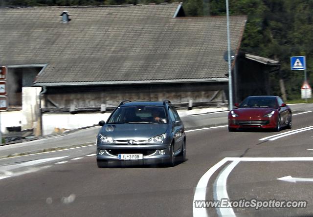 Ferrari GTC4Lusso spotted in Sand in Taufers, Italy