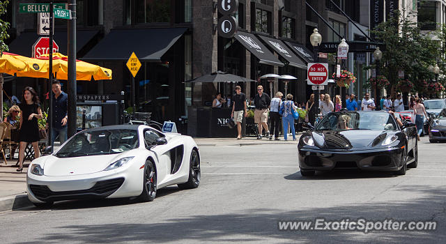 Mclaren MP4-12C spotted in Chicago, Illinois