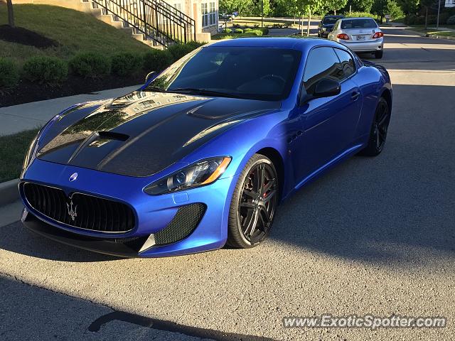 Maserati GranTurismo spotted in Bloomington, Indiana