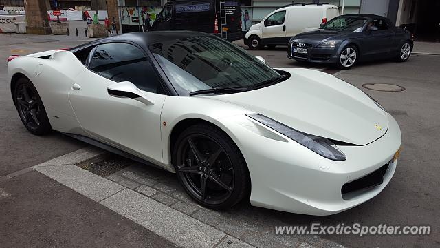 Ferrari 458 Italia spotted in EschAlzette, Luxembourg