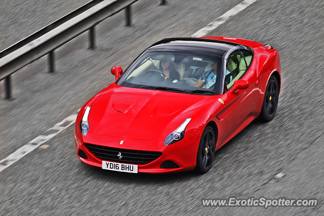 Ferrari California spotted in Bramham, United Kingdom