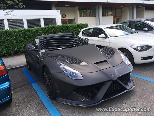 Ferrari F12 spotted in Geneva, Switzerland