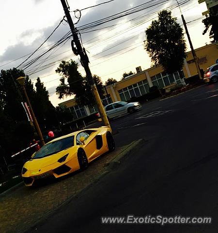 Lamborghini Aventador spotted in Constana, Romania