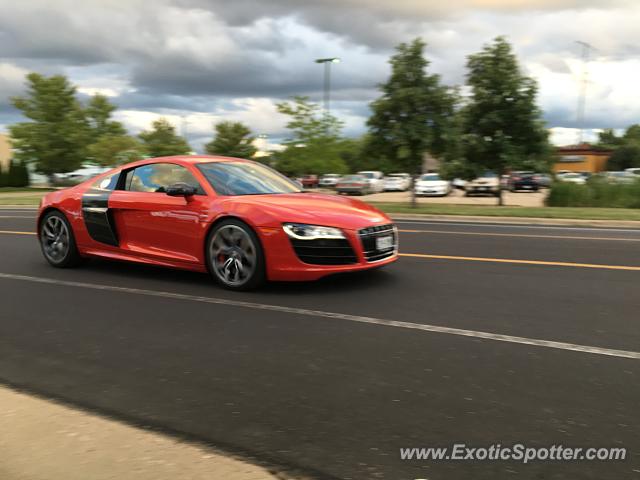 Audi R8 spotted in Middleton, Wisconsin