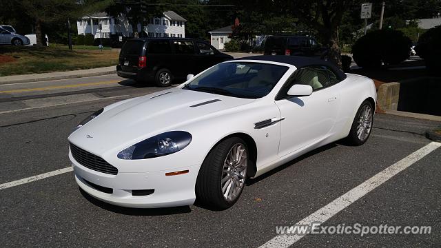 Aston Martin DB9 spotted in Framingham, Massachusetts