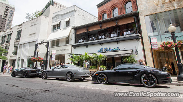 Lamborghini Aventador spotted in Chicago, Illinois