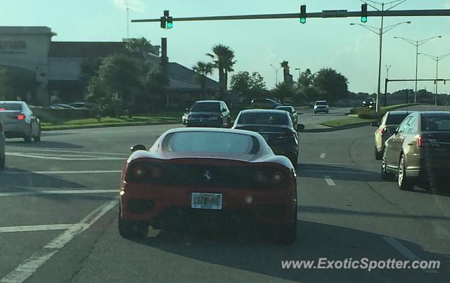 Ferrari 360 Modena spotted in Jacksonville, Florida