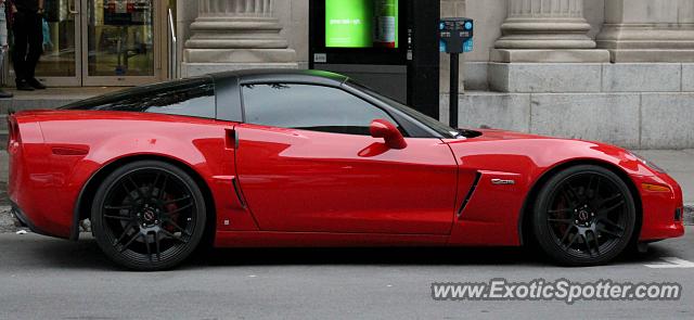 Chevrolet Corvette Z06 spotted in Montreal, QC, Canada