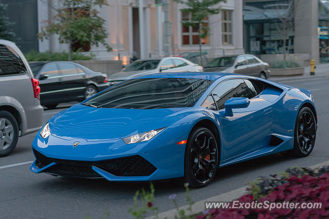 Lamborghini Huracan spotted in Toronto, Canada