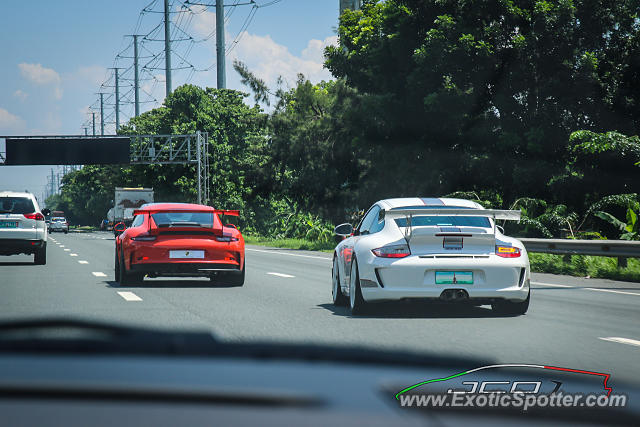 Porsche 911 GT3 spotted in Santa Rosa, Philippines