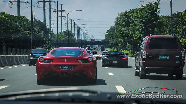 Ferrari 458 Italia spotted in Santa Rosa, Philippines