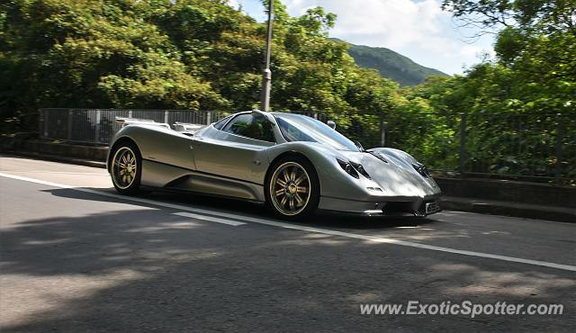 Pagani Zonda spotted in Hong Kong, China