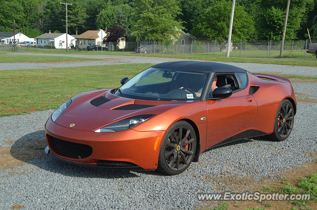 Lotus Evora spotted in Mohnton, Pennsylvania