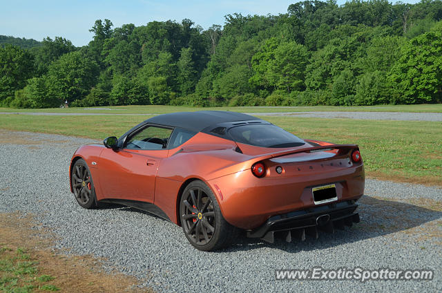 Lotus Evora spotted in Mohnton, Pennsylvania