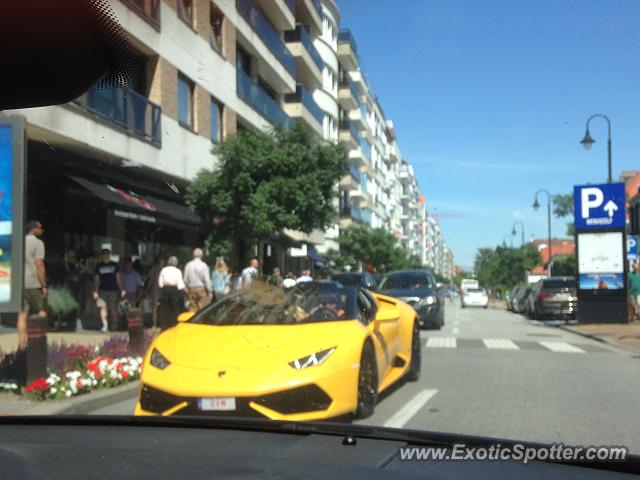 Lamborghini Huracan spotted in Knokke, Belgium