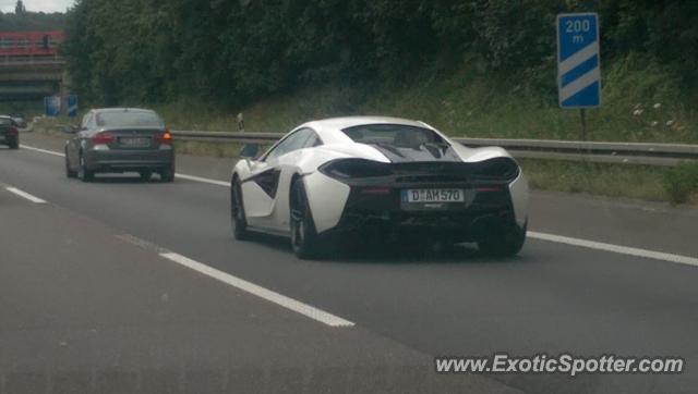 Mclaren 570S spotted in Dusseldorf, Germany