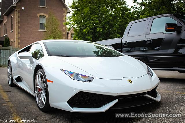 Lamborghini Huracan spotted in Unionville, Canada