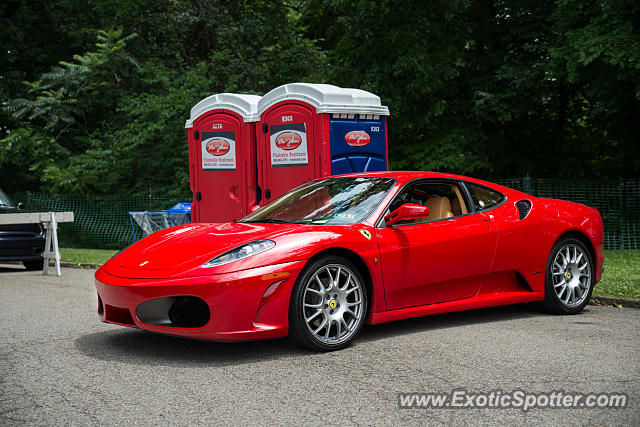 Ferrari F430 spotted in Pittsburgh, Pennsylvania