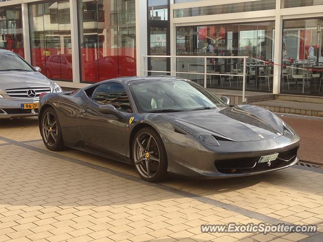 Ferrari 458 Italia spotted in Knokke, Belgium