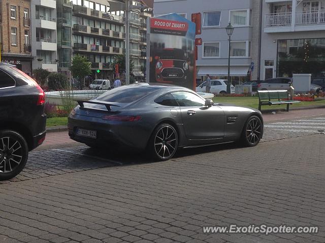 Mercedes AMG GT spotted in Knokke, Belgium